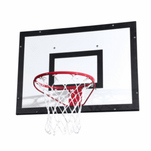 Tabela de Basquete Elite 1,10X0,80 Compensado Naval + Aro + Rede (Unidade)