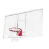Tabela de Basquete Vidro 1,80X1,20 com Aro Retrátil + Rede