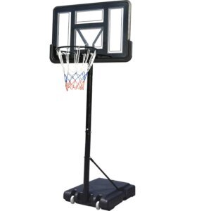 Tabela de Basquete Móvel Ajustável Infantil e Adulto (3 Tamanhos)