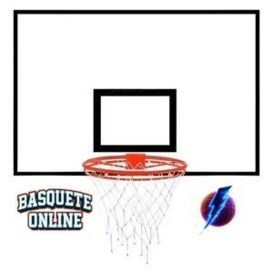 Tabela de Basquete Ultra 1,60X1,10 Compensado Naval + Aro + Rede (Unidade)