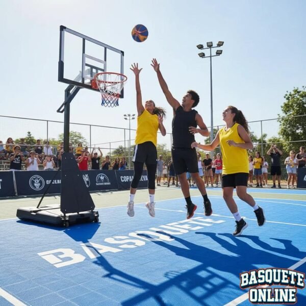 Tabela de Basquete Móvel Profissional
