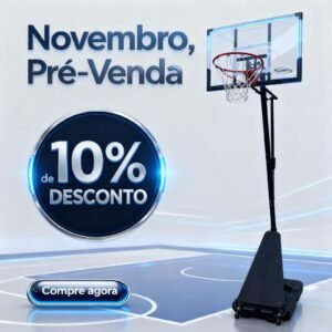 Tabela de Basquete Móvel - JV Esportes - Pré-venda.