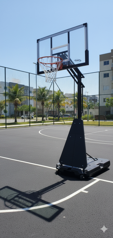 Tabela de Basquete Móvel