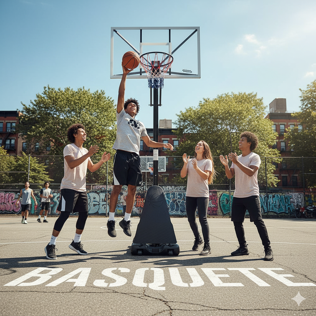 Tabela de Basquete Móvel MVP Impact 305™ - Melhor Preço! - Imagem 5